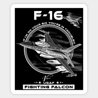 F16 Fighting Falcon Viper Fighterjet Sticker